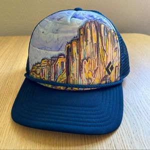Black Diamond El Cap Flat Bill Trucker Hat